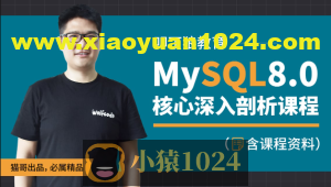 叩丁狼-MySQL8.0核心深入剖析课程