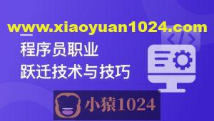 程序员职业跃迁技术与技巧,让你的个人利益最大化