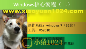 Windows核心编程视频课程（第二部分）